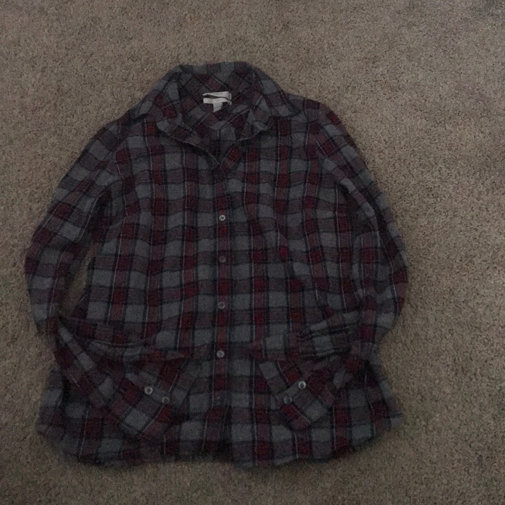 J crew plaid shirt